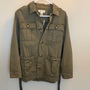 Madewell Khaki Utility Jacket